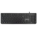 rebeltec Full size computer keyboard Spiro Negru