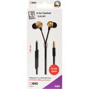 2GO In-Ear Stereo-Headset, Negru-Auriu