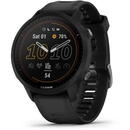 Garmin Forerunner 955 3.3cm (1.3") MIP, Digital, 260x260px, Touchscreen, Wi-Fi, GPS (satellite), Negru