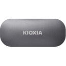 Kioxia SSD extern portabil, USB 3.2 Gen2 Type C, 500GB, Gri
