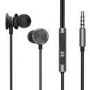 JOYROOM Wired Earphones JR-EW03, Half in Ear (Dark Grey)