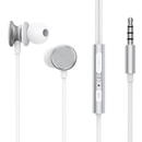 JOYROOM Wired Earphones JR-EW03, Half in Ear (Silver)