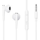 JOYROOM Wired Earphones JR-EW04, Half in Ear (White)