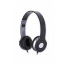 rebeltec Casti City, over-ear, microfon, pliabile, 1.2m, Negru