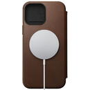 Nomad Husa telefon Nomad MagSafe Rugged Folio, brown - iPhone 12/12 Pro