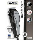 Wahl 20107.0460, Cu fir, 14 accesorii, Negru