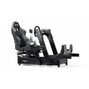 Next Level Racing Suport volan/pedale/schimbator pentru scaun de gaming simulator de curse Negru