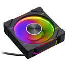 Phanteks D30 PWM D-RGB Regular Airflow fan - 120mm, black