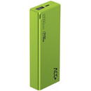 Maxcom ACC+ THIN, Fast Charge, 10000 mAh, Cablu MicroUSB inclus, Verde