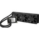 SilverStone SST-XE360-4677, Răcire completă cu apă pentru LGA 4677 - 360 mm, 3 ventilatoare de 120 mm, Negru