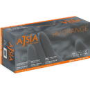 AJSIA Manusi nitril AJSIA Orange, unica folosinta, nepudrate, L-27cm, 0.15mm, 100 buc/cutie - orange- M