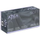 AJSIA Manusi nitril AJSIA Soft, unica folosinta, nepudrate, 0.09mm, 100 buc/cutie - albastre - marime M