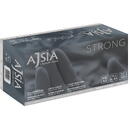 AJSIA Manusi nitril AJSIA Strong, unica folosinta, nepudrate, 0.19mm, 100 buc/cutie - albastre -marime S