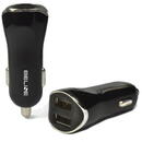 Beline Car charger 2xUSB 2.1A black