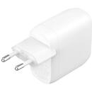 Belkin Dual charger 30W USB-C Power Delivery 60W white