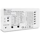 Gledopto Gledopto GL-C-002P (6A), controler LED mini ultra subtire Zigbee Pro 5-in-1 (Zigbee+RF) 5V-24V DC, 6A