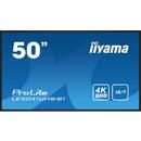 Iiyama LE5041UHS-B1 50"  3840 x 2160 pix Negru