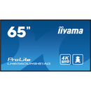 Iiyama LH6560UHS-B1AG 65 inch 3840x2160 pixeli Negru