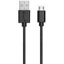 V-Tac CABLU MICRO USB 1M PEARL EDITON - NEGRU