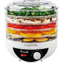 Luxpol Deshidrator de fructe LGS-9688, 250W, 5 tavi, Alb