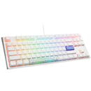 DUCKY One 3 Classic Pure White TKL Gaming RGB LED - MX-Silent-Red (US)