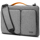 Tomtoc Geanta Laptop 14" - Tomtoc Defender Laptop Briefcase (A42D3G3) - Gray