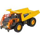 Majorette Majorette Volvo Rigid Dump Truck, Toy Vehicle (orange, With Light and Sound)