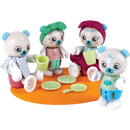 Hape Hape polar bear family toy figure