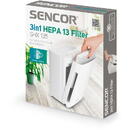 Sencor Filtru, SHX 135, Pentru dispozitiv SHA 6400WH, Alb