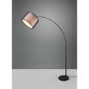 TRIO FLOOR LAMP BURTON,EXCL.1XE27,BK&GREY