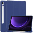 Techsuit Husa pentru Samsung Galaxy Tab S9 FE - Techsuit Flex Trifold - Dark Blue